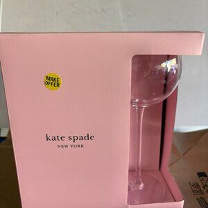 Kate Spade Wine Glasses - Larabee Dot